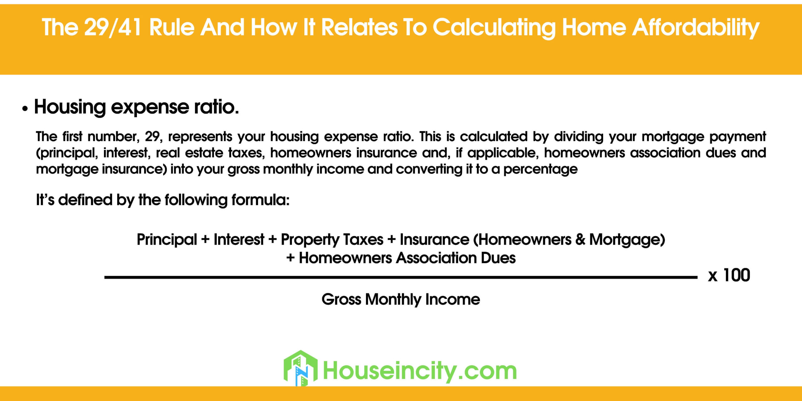 How to Calculate a 29/41 Qualifying Ratio for a Mortgage Loan