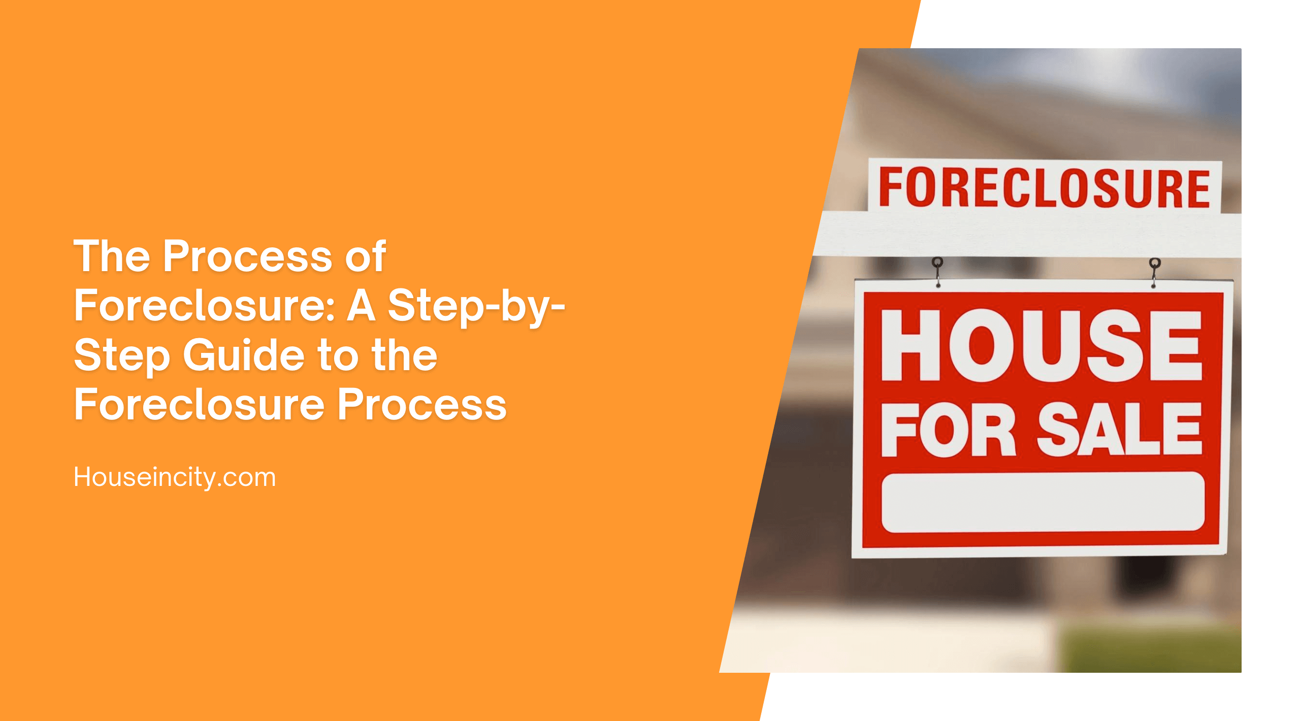 The Process of Foreclosure: A Step-by-Step Guide to the Foreclosure Process