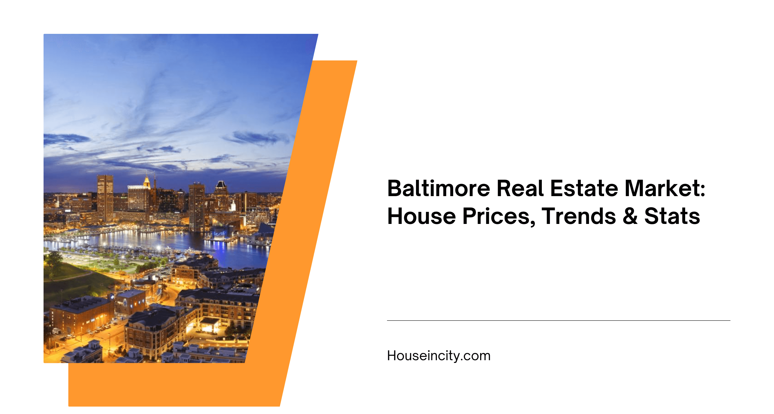 Baltimore Real Estate Market: House Prices, Trends & Stats